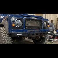 DEFENDER HD 6MM CRANKED BUMPER WITH LED'S (Product No: 77)