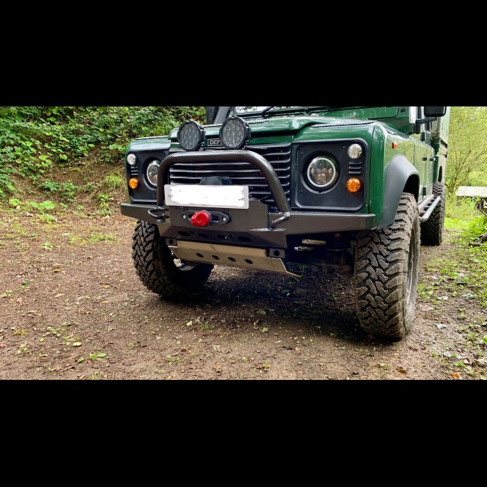 defender winch bumper