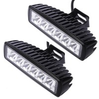 PAIR OF 18W LED SPOTLIGHTS